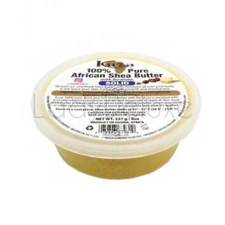 Kuza 100% African Shea Butter Solid - Geel 8oz