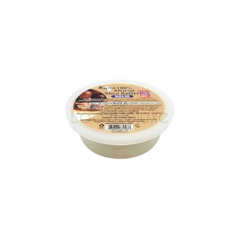 Kuza 100% African Shea Butter Solid - Wit 8oz