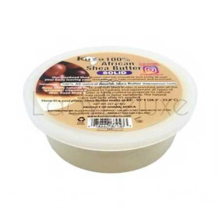 Kuza 100% African Shea Butter Solid - Wit 8oz