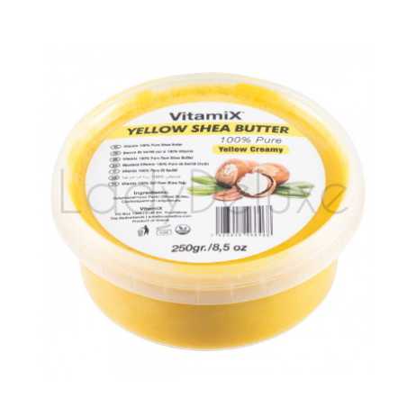 Vitamix 100% Pure Shea Butter CREAMY - Geel 250gr