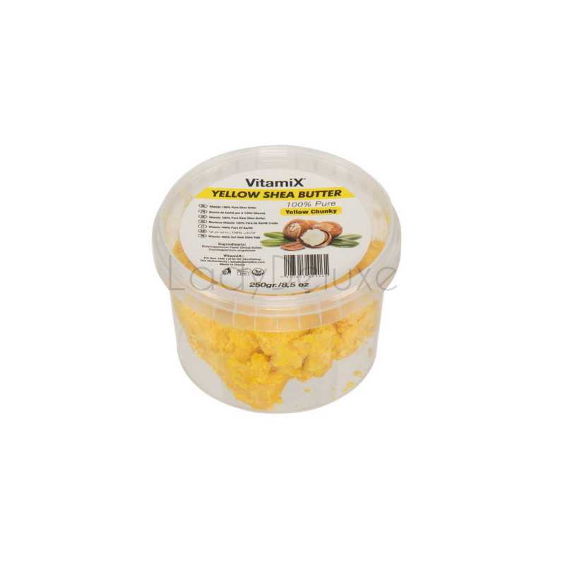 Vitamix 100% Pure Shea Butter Chunky - Geel 250gr