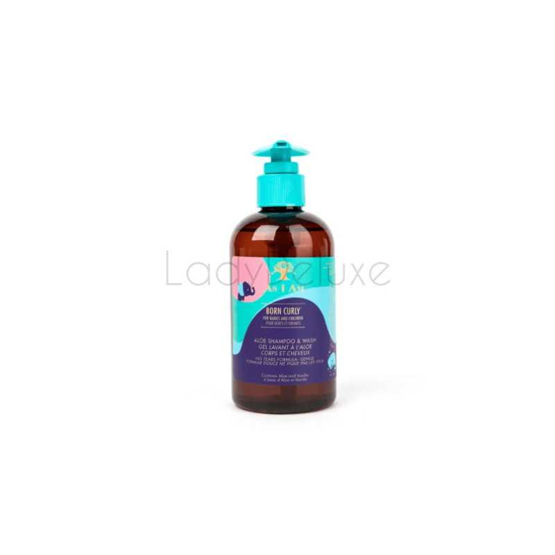 As I Am Born Curly Aloe Shampoo 8oz