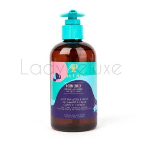 As I Am Born Curly Aloe Shampoo 8oz