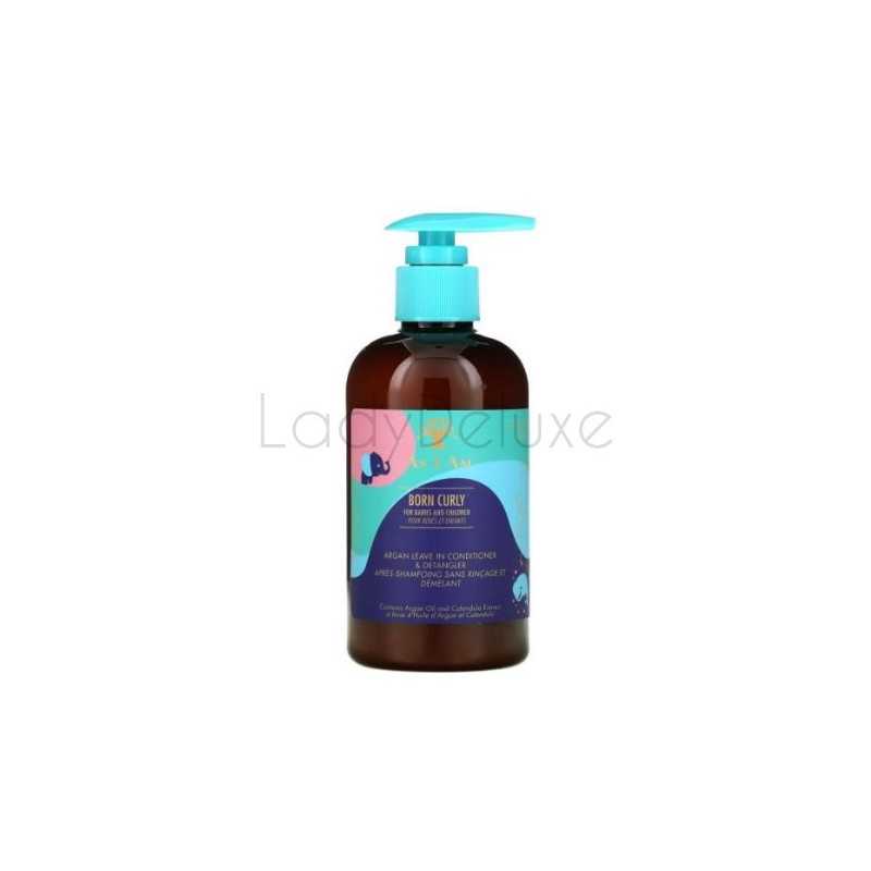 As I Am Born Curly Lv-In & Detangler 8oz